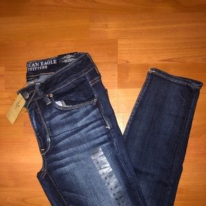 American Eagle Low Rise Skinny Jeans